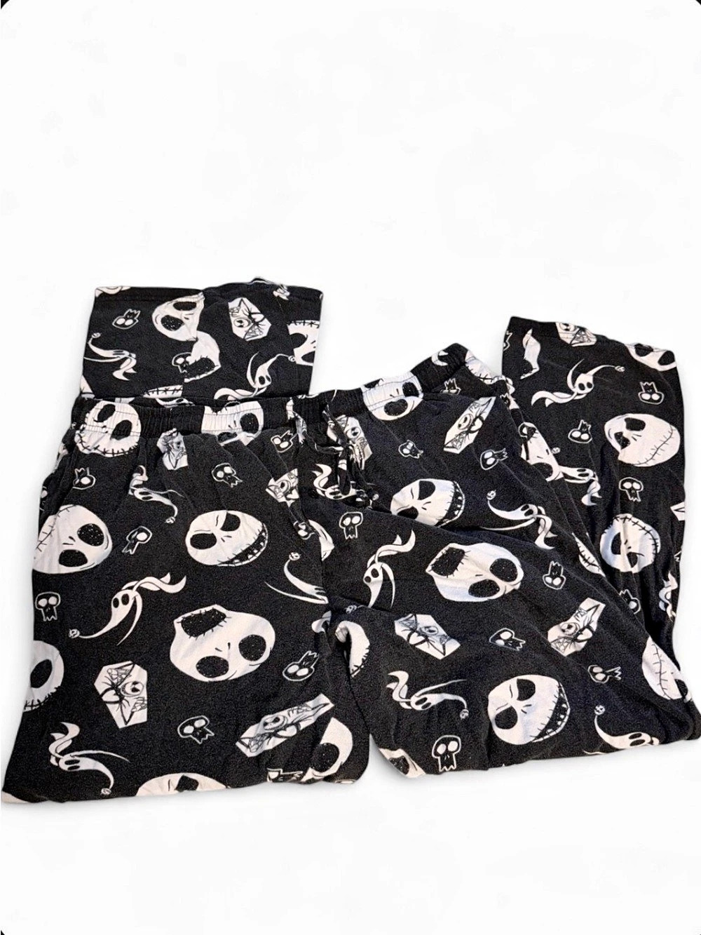 Disney The Nightmare Before Christmas Printed Pajama pants Black & White Size XL